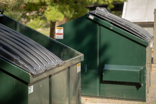 commercial dumpsters come in various sizes, including 2, 4, 6, and 8-yard options